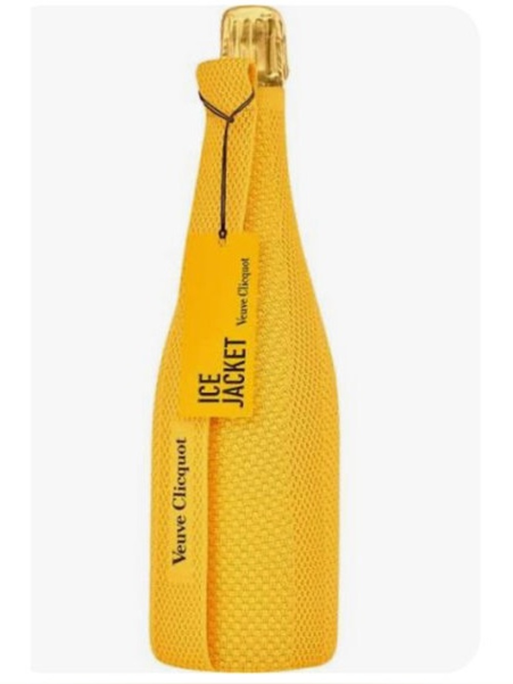 Veuve Clicquot Champagne | Mesh Ice Jacket | YELLOW Insulated Sleeve | NEW